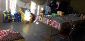 Strażacy z Mokrska zebrali blisko 850 kg karmy dla potrzebujących zwierząt