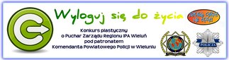 W Komendzie Powiatowej Policji w Wieluniu rozstrzygnięto konkurs plastyczny „Wyloguj się do życia”