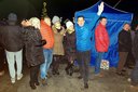 Huczny Sylwester w Lututowie, który stał się miastem