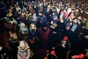 Huczny Sylwester w Lututowie, który stał się miastem