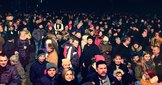 Huczny Sylwester w Lututowie, który stał się miastem