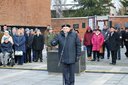 Łódź: Uczczono 75. rocznicę spalenia więzienia na Radogoszczu