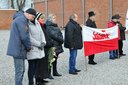 Łódź: Uczczono 75. rocznicę spalenia więzienia na Radogoszczu