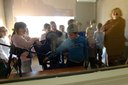 Siedmiolatki odwiedziły dziś Radio Ziemi Wieluńskiej