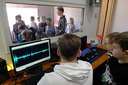 Siedmiolatki odwiedziły dziś Radio Ziemi Wieluńskiej