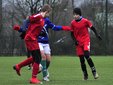 Młodzi piłkarze WKS-u 1957 grają sparingi