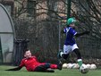 Młodzi piłkarze WKS-u 1957 grają sparingi
