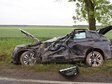 Śmiertelny wypadek w powiecie pajęczańskim. Na miejscu zginął 23-letni mężczyzna