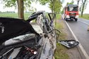 Śmiertelny wypadek w powiecie pajęczańskim. Na miejscu zginął 23-letni mężczyzna