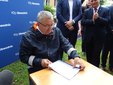 Wizyta ministra infrastruktury w Wieluniu i kolejny krok do budowy obwodnicy zachodnio – południowej miasta