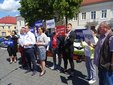 Szef kampanii wyborczej Roberta Biedronia, poseł Tomasz Trela w Wieluniu