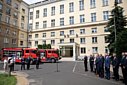 Burmistrz Praszki odebrał promesę na zakup nowego wozu bojowego dla OSP z terenu gminy