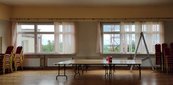Trwa remont sali widowiskowej Miejskiego Ośrodka Kultury w Lututowie