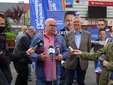 Troje posłów wspierających Rafała Trzaskowskiego odwiedziło Wieluń