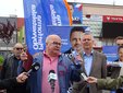 Troje posłów wspierających Rafała Trzaskowskiego odwiedziło Wieluń