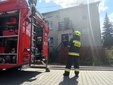 Pożar na ulicy Morelowej w Wieluniu