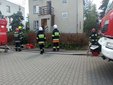Pożar na ulicy Morelowej w Wieluniu
