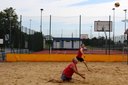 Zagrali w plażówkę w Lututowie