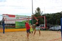 Zagrali w plażówkę w Lututowie