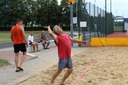Zagrali w plażówkę w Lututowie