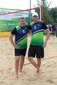 Zagrali w plażówkę w Lututowie