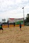 Zagrali w plażówkę w Lututowie