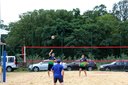 Zagrali w plażówkę w Lututowie