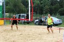 Zagrali w plażówkę w Lututowie