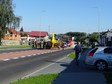 Wypadek na ulicy Popiełuszki w Wieluniu – na miejscu lądował helikopter LPR