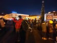 Uroczyste zapalenie światełek na choince w Wieluniu