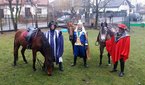 Wieluń: Nie było orszaku, ale był przejazd konny Trzech Króli