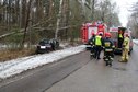 Pajęczno: stracił panowanie nad pojazdem i wpadł w poślizg