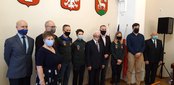 Podziękowania na 32. sesji Rady Powiatu w Wieluniu
