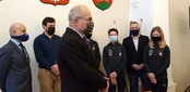 Podziękowania na 32. sesji Rady Powiatu w Wieluniu