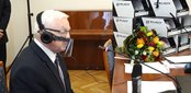 Podziękowania na 32. sesji Rady Powiatu w Wieluniu
