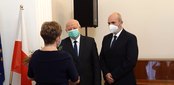 Podziękowania na 32. sesji Rady Powiatu w Wieluniu