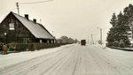 Sytuacja na drogach. 8 lutego 2021 - DK43 relacji Wieluń - Praszka