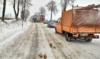 Sytuacja na drogach. 8 lutego 2021 - DK43 relacji Wieluń - Praszka