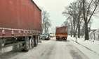 Sytuacja na drogach. 8 lutego 2021 - DK43 relacji Wieluń - Praszka