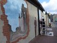 Nowy mural na murze klasztoru sióstr bernardynek w Wieluniu