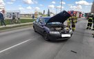 Zdarzenie na DK45 w Praszce. Jedna osoba poszkodowana