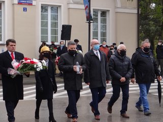 Wielunianie uczcili 230. rocznicę uchwalenia Konstytucji 3 Maja