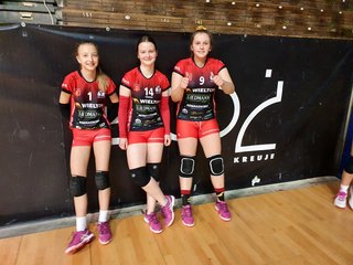 Młode siatkarki z Wielunia w półfinale eliminacji wojewódzkich KINDER+SPORT