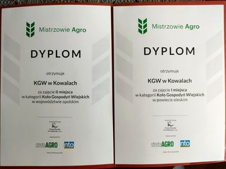 KGW „Babeczki z rodzynkami” z Kowali nagrodzone w plebiscycie Mistrzowie Agro