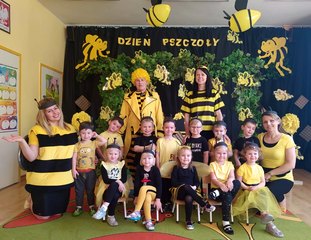 „Światowy Dzień Pszczół”  w Publicznym Przedszkolu nr 4 z Oddziałami Integracyjnymi w Wieluniu