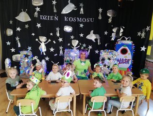 „Inwazja Kosmitów w Publicznym Przedszkolu nr 4 z Oddziałami Integracyjnymi w Wieluniu