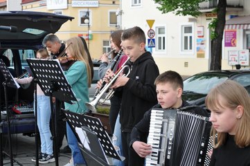 Freedom – młodzież zorganizowała happening w Wieluniu