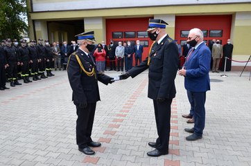 Uroczysty Dzień Strażaka w Komendzie Powiatowej PSP w Wieluniu