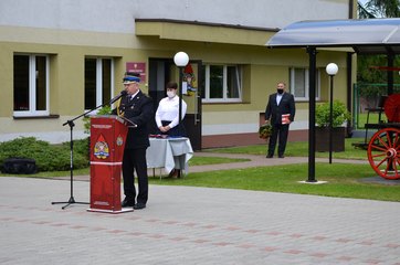 Uroczysty Dzień Strażaka w Komendzie Powiatowej PSP w Wieluniu
