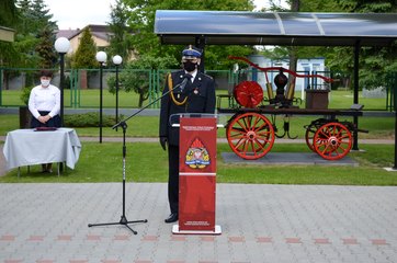 Uroczysty Dzień Strażaka w Komendzie Powiatowej PSP w Wieluniu